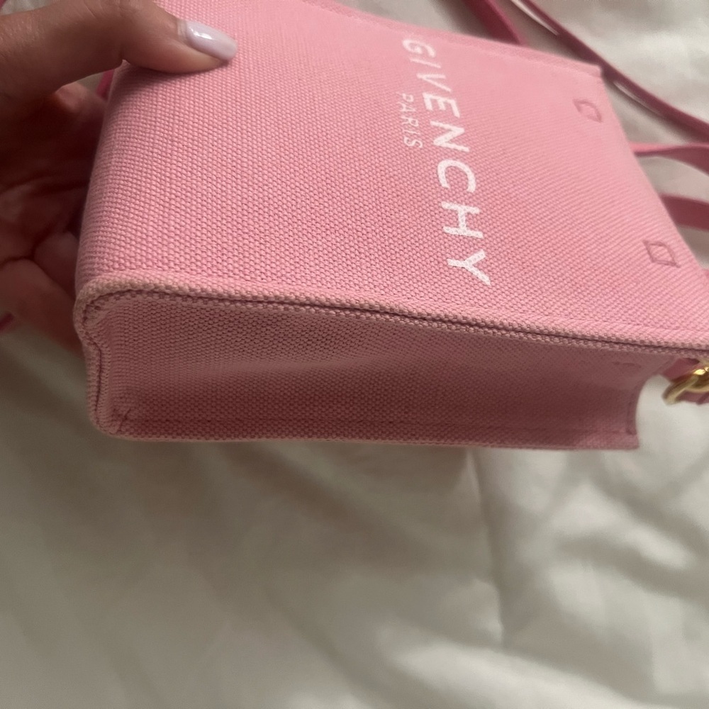 ✨Authentic Givenchy Mini Canvas Tote in Pink✨ - Picture 14 of 16